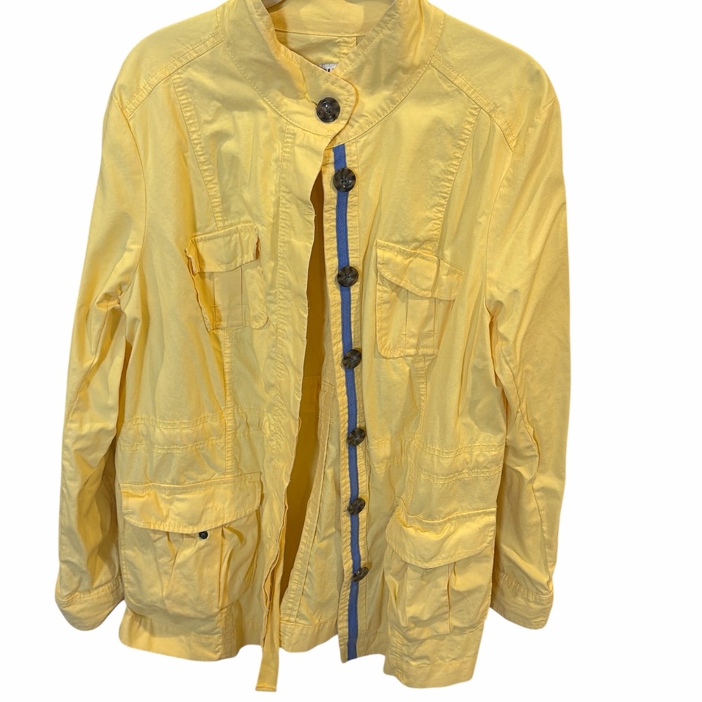 Old Navy Yellow Women's Military Field Jacket